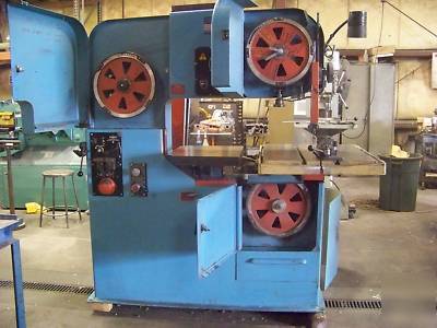 Doall 36 inch vertical bandsaw 115 volt single phase