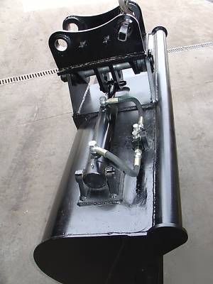 Hydraulic tilting ditch excavator,digger bucket 45MMPIN