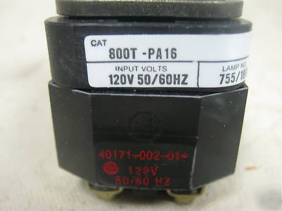 New 800T-PA16GD1 allen bradley illuminated push button 