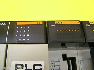 Omron plc logic controller sysmac CQM1 working