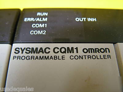 Omron plc logic controller sysmac CQM1 working