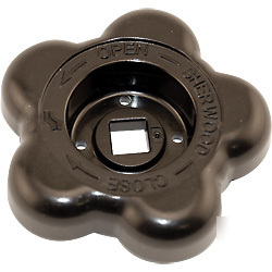 Replacement hand wheel for CO2 air tanks