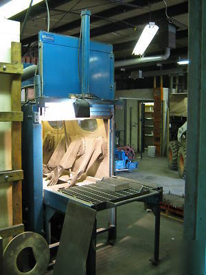 Vacu blast mk-111-p 2 pos. abrasive blasting cabinet