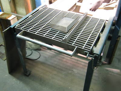 Vacu blast mk-111-p 2 pos. abrasive blasting cabinet