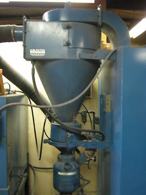 Vacu blast mk-111-p 2 pos. abrasive blasting cabinet