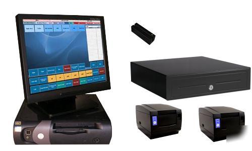 1 stn restaurant / bar touch pos system & software