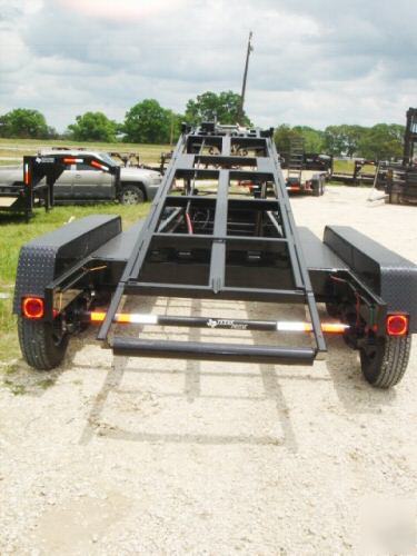 2010 texas pride 7X16 roll off dump trailer 21K gvwr