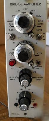 Honeywell 218-2 bridge amplifier
