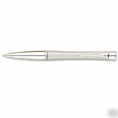 Parker 27940: urban retractable ballpoint pen, silver