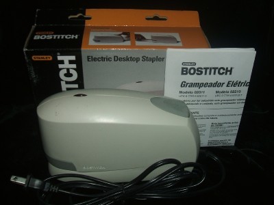 Stanley bostitch electric desktop stapler #02011