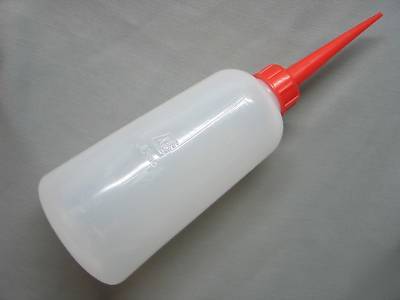 16 oz plastic squeezable squeeze glue applicator bottle