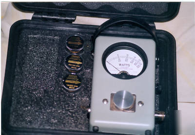 Bird 43 watt meter and related accessories