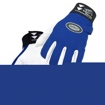 Black stallion 99G-blue original gloves - small