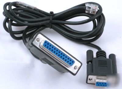 Dymo label writer cable parallel dsub [de-9 db-25 RJ25]