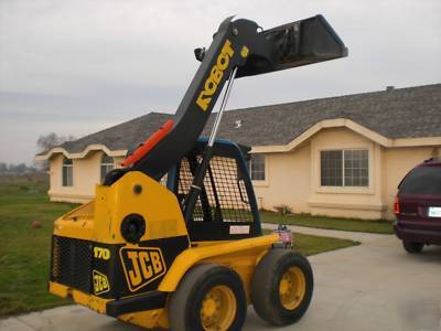 Jcb robot 170 skid steer loader perkins diesel bobcat