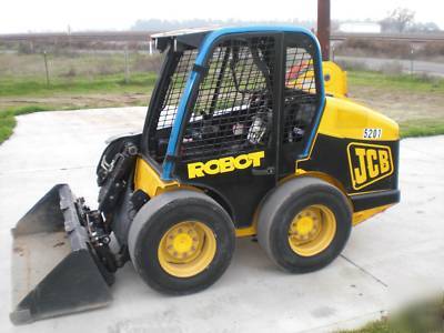 Jcb robot 170 skid steer loader perkins diesel bobcat