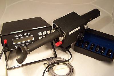 Pyro micro-therm telescope huygen type ocular unit