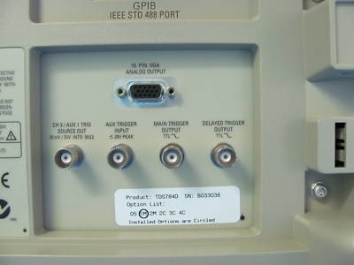 Tektronix TDS784D tds 784D digital oscilloscope 1 ghz