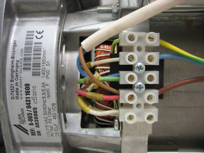 DÃ¼rr technik oilless compressors a-065 IP00,115VAC