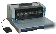 E-titan coil heavy duty spiral binding machine 