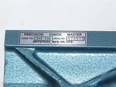 Mitutoyo precision check master, calibrate your cnc/cmm