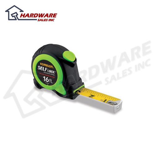 New komelon SL28116 self lock 16' power measuring tape 