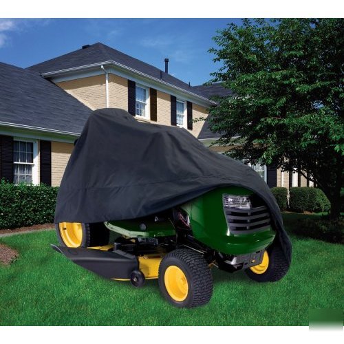 New classic accessories deluxe tractor cover (black) * *