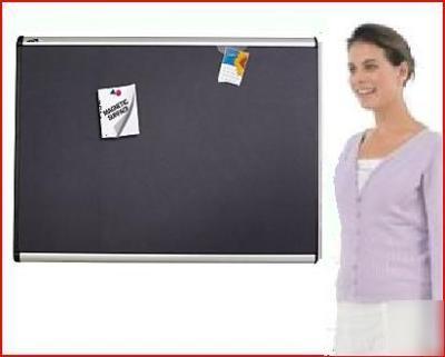 New prestige 36 x 24 magnetic fabric bulletin board 