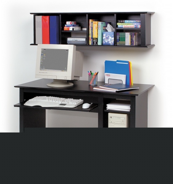 Prepac 2948- 29 in. computer office, wood desk, black