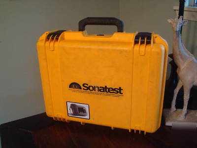 Sonatest sitescan d-10 ultrasonic flaw detector meter