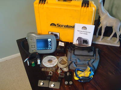 Sonatest sitescan d-10 ultrasonic flaw detector meter