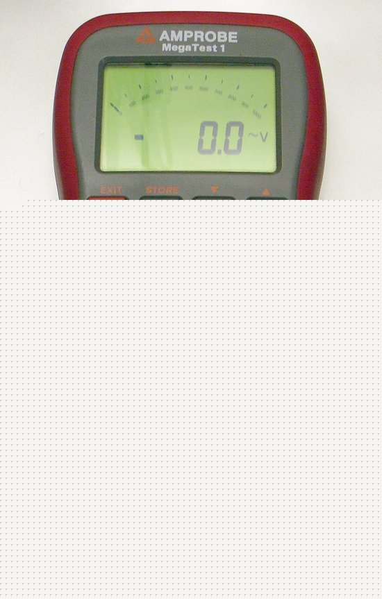 Amprobe amb-45 digital megohmmeter insulation