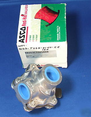 Asco 2 way air contol valve remote pilot operated X8353
