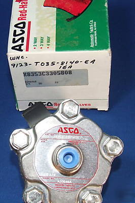 Asco 2 way air contol valve remote pilot operated X8353