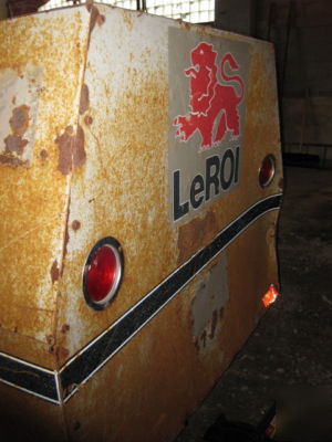 Liroi trailer style compressor 185 cfm diesel cd 4039