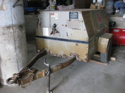 Liroi trailer style compressor 185 cfm diesel cd 4039