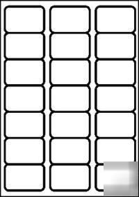 10 A4 sheets address labels. most sizes. self adhesive