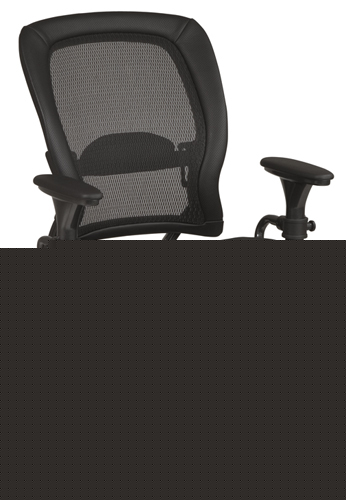 2787 space matrex mesh back & seat desk chair knee tilt