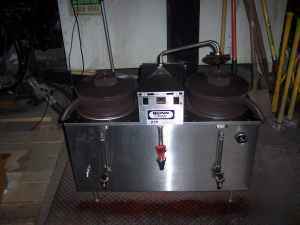 Bunn - o - matic twin 3 gal electric coffee urn