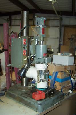 Electro mechano pneumatic drill press