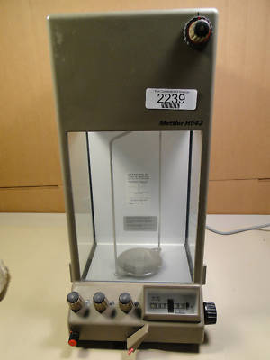Mettler/toledo H542 lab scale weighing accessory 160G