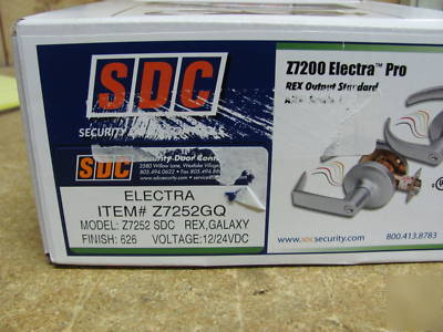New security door controls sdc Z7252GQ cylinder lockset 