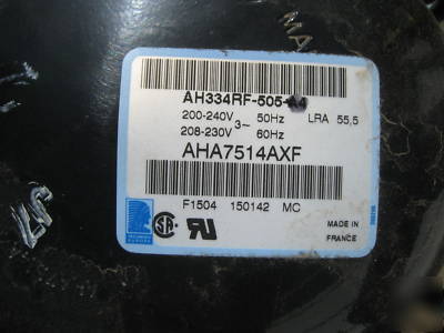 Tecumseh,compressor condenser walk in cooler,AHA7514AXF