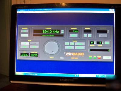 Winradio 1000I installed in fully functional cpu