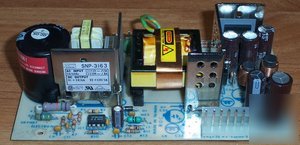 Skynet snp-3163 5V/6A 12V/3A open frame 1U psu