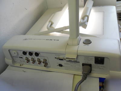 Elmo ev-400 af visual presenter magnifier document cam