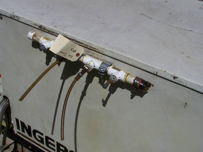 Ingersoll-rand 25 hp air compressor w/ dryer, tank etc