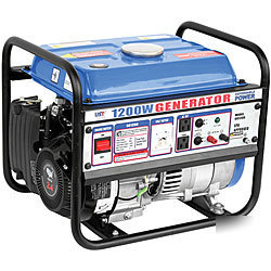 New portable gas generator 1200 w camping construction