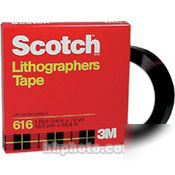 Scotch 3M lithographers ruby red tape 616 1