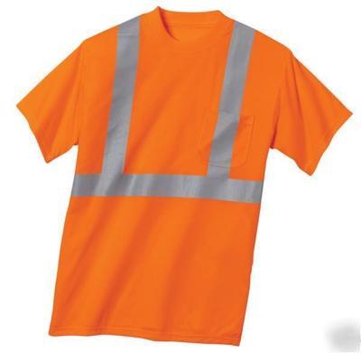 6 safety CLASS2 tshirts 2-4XL PERSONALIZEDFREE4UR co